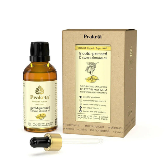 Sweet Almond oil_baby skincare_Prakrta.