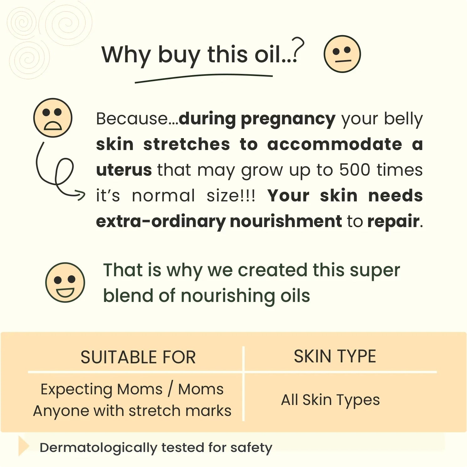 Vita MUM E Oil - natural stretch mark prevention - Prakrta