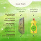 Trueclean Powder-To-Gel Lemon Dishwash | 100% Biodegradable & plastic-free | No Toxins | No Residue