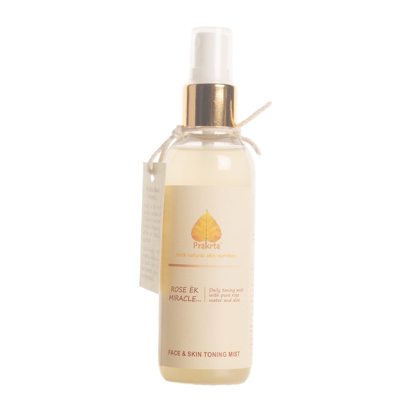 Rose Ék Miracle - Daily use face toner | Steam distilled rose water +  Aloe vera| pH balanced